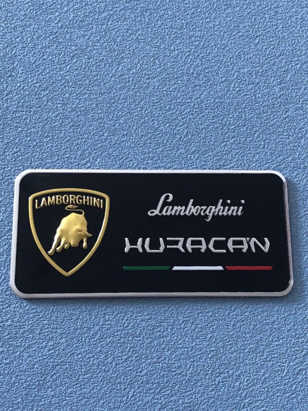 Golden Lamborghini HURACAN Black Murcielago Gallardo LOGO BADGE Emblem